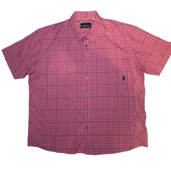 Orvis performance short sleeve shirt men’s XL - Picture 1 of 4